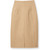A-line Midi Skirt [PA733-52-5-KHAKI]