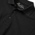 Short Sleeve Banded Bottom Polo Shirt with embroidered logo [MI002-9711-BLACK]