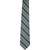 Striped Men's Ties [MI012-3-MHP-GRN/GY]
