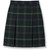 Pleated Skirt with Elastic Waist [VA057-34-83-GRN PLD]