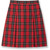 Pleated Skirt with Elastic Waist [NJ222-34-70-RED PLD]