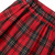 Pleated Skirt with Elastic Waist [NJ222-34-70-RED PLD]