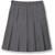 Box Pleat Skirt [GA050-505-99-GREY]