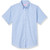 Short Sleeve Oxford Blouse [VA335-OXF-S/S-BLUE]