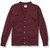 V-Neck Cardigan Sweater with embroidered logo [PA704-1001/WBA-WINE]
