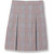 Pleated Skirt with Elastic Waist [DC008-34-08-GREY PLD]
