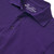 Long Sleeve Polo Shirt with heat transferred logo [NC016-KNIT-LS-PURPLE]
