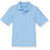Short Sleeve Polo Shirt with heat transferred logo [NY813-KNIT-SS-BLUE]