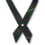 Girls' Criss-Cross Tie [NY528-C/C-83-GRN PLD]