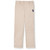 Pleated Twill Pants with embroidered logo [MD206-TWIL/GCO-KHAKI]