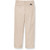 Pleated Twill Pants with embroidered logo [MD206-TWIL/GCO-KHAKI]