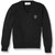 V-Neck Pullover Sweater with embroidered logo [TN004-6500/AGD-BLACK]