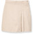 2 Pleat Skort with embroidered logo [MI009-2653/POW-KHAKI]