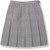 Box Pleat Skirt [AK001-505-230-BK/WH PL]