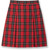 Pleated Skirt with Elastic Waist [AK001-34-70-RED PLD]