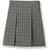 Pleated Skirt with Elastic Waist [AK001-34-44-GRN PLD]