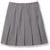 Box Pleat Skirt [AK001-535-B9-GREY]