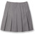 Box Pleat Skirt [AK001-535-B9-GREY]