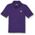 Short Sleeve Polo Shirt with embroidered logo [TN004-KNIT-DOM-PURPLE]