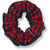 Hair Scrunchie [FL034-2-37-NV/RED]