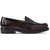 Men's Brush Leather Loafer [AK031-85538BUM-BURGUNDY]