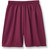 Micromesh Gym Shorts with heat transferred logo [NJ035-101-MAROON]