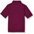 Short Sleeve Polo Shirt with embroidered logo [NC014-KNIT-MMA-MAROON]
