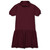Short Sleeve Jersey Knit Dress with embroidered logo [NC014-7737/MMA-MAROON]
