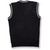 V-Neck Sweater Vest with embroidered logo [DE002-6603-NVY W/WH]