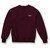 Heavyweight Crewneck Sweatshirt with embroidered logo [NC014-862-MMA-MAROON]