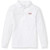 Long Sleeve Polo Shirt with embroidered logo [NC014-KNIT/MMA-WHITE]