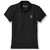 Ladies' Fit Polo Shirt with embroidered logo [TN004-9708-AGD-BLACK]