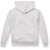 Heavyweight Hooded Sweatshirt with heat transferred logo [PA183-76042-ASH]
