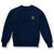 Heavyweight Crewneck Sweatshirt with embroidered logo [PA907-862-ASP-NAVY]