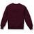 Heavyweight Crewneck Sweatshirt with heat transferred logo [NJ705-862-MAROON]