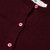Crewneck Cardigan with embroidered logo [GA021-6000/NEX-WINE]
