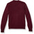 Crewneck Pullover Sweater with embroidered logo [PA075-6530-WINE]