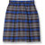 Pleated Skirt with Elastic Waist [NY358-34-62-BL/GREY]