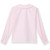 Long Sleeve Peterpan Collar Blouse [NJ119-351-PINK]