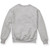 Heavyweight Crewneck Sweatshirt with heat transferred logo [NJ241-862-OXFORD]
