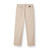 Girls' Flat Front Slacks [TX137-15-FLAT-KHAKI]