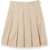 Box Pleat Skirt [TX129-505-4-KHAKI]