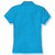 Short Sleeve Polo Shirt with embroidered logo [NY120-KNIT-ALM-TEAL]