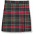2 Pleat Skort [NC050-2653-63-RED PLD]