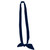 Long Narrow Tie with embroidered logo [TX005-1604/LUE-NAVY]