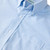 Long Sleeve Oxford Shirt with embroidered logo [TX005-OX-L LUE-BLUE]