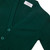 V-Neck Cardigan Sweater with heat transferred logo [TX045-1001/SLT-GREEN]