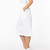 A-Line Skirt with Pockets [AK040-2226-WHITE]