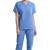 V-Neck Scrub Top [AK040-4700-CIEL]