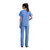 V-Neck Scrub Top [AK040-4700-CIEL]